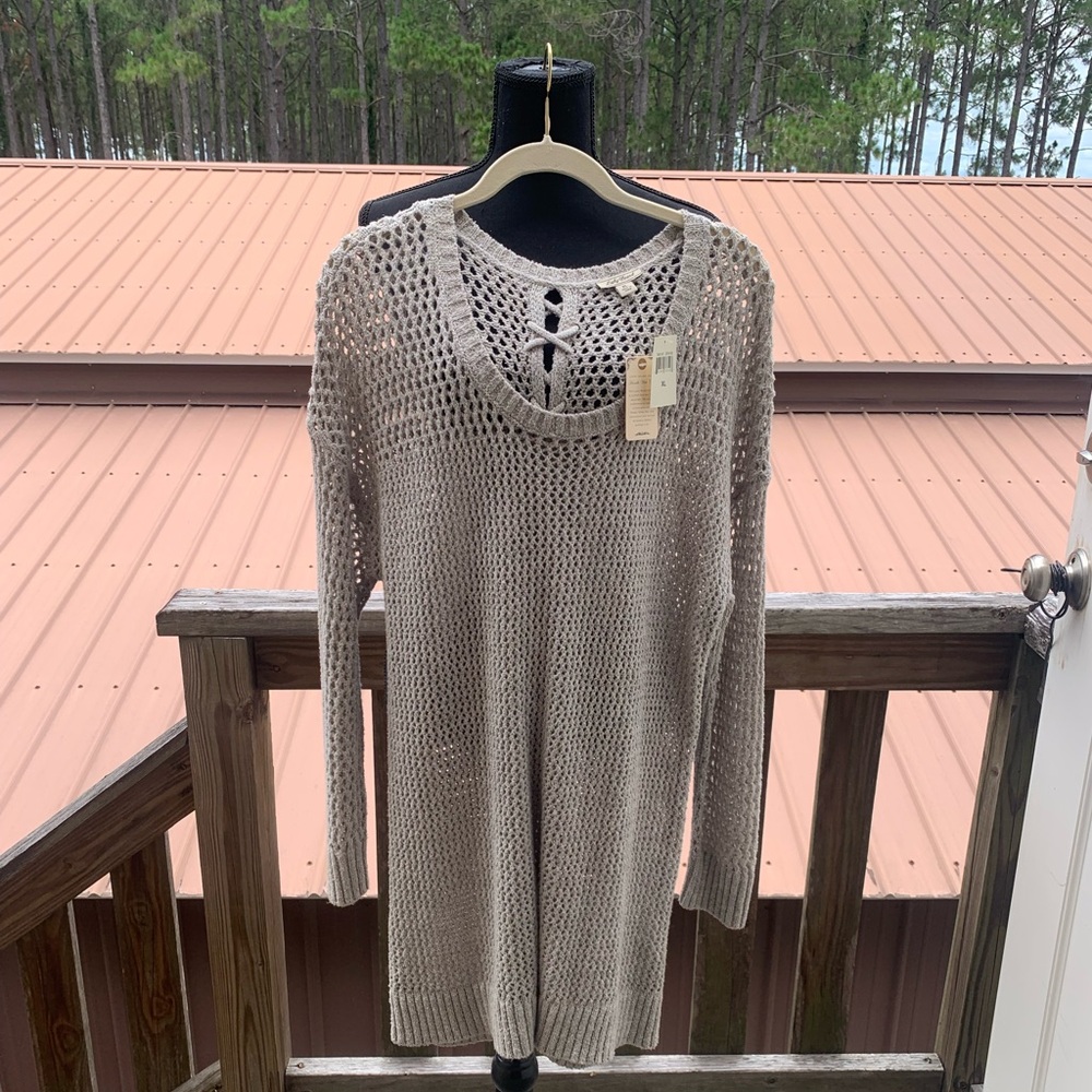Lucky Brand Taupe Sweater